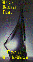 [Website Excellence Award Honorable Mention March 1997]