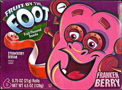 Franken Berry Fruit by the Foot